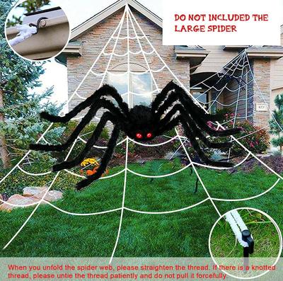 Spider Web Yard Decor Halloween Decorations