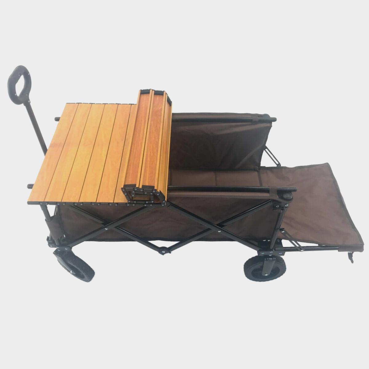 Collapsible Outdoor Lawn Garden Yard Wagon Planting Cart