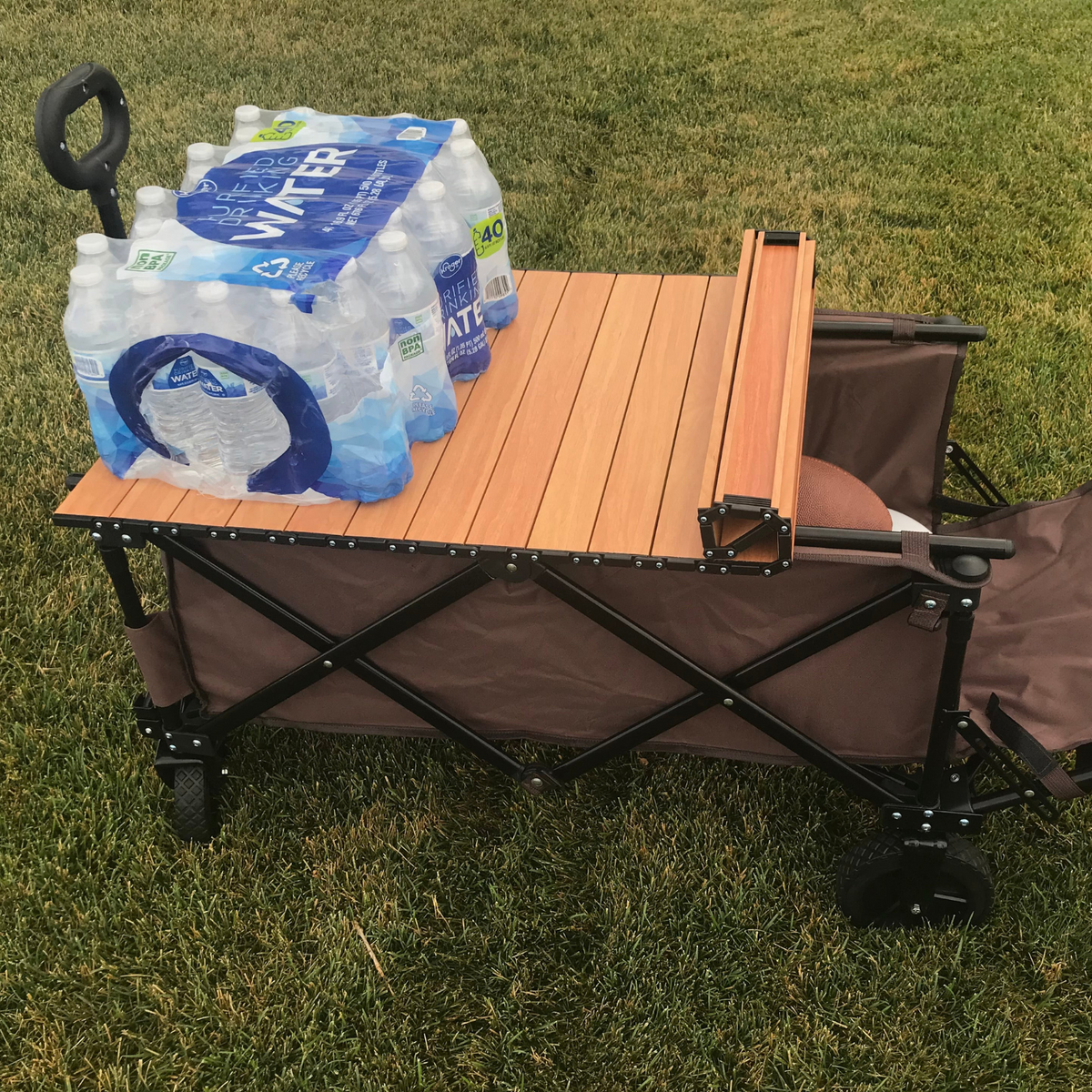 Collapsible Outdoor Lawn Garden Yard Wagon Planting Cart