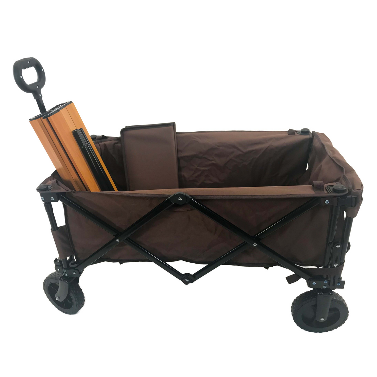 Collapsible Outdoor Lawn Garden Yard Wagon Planting Cart