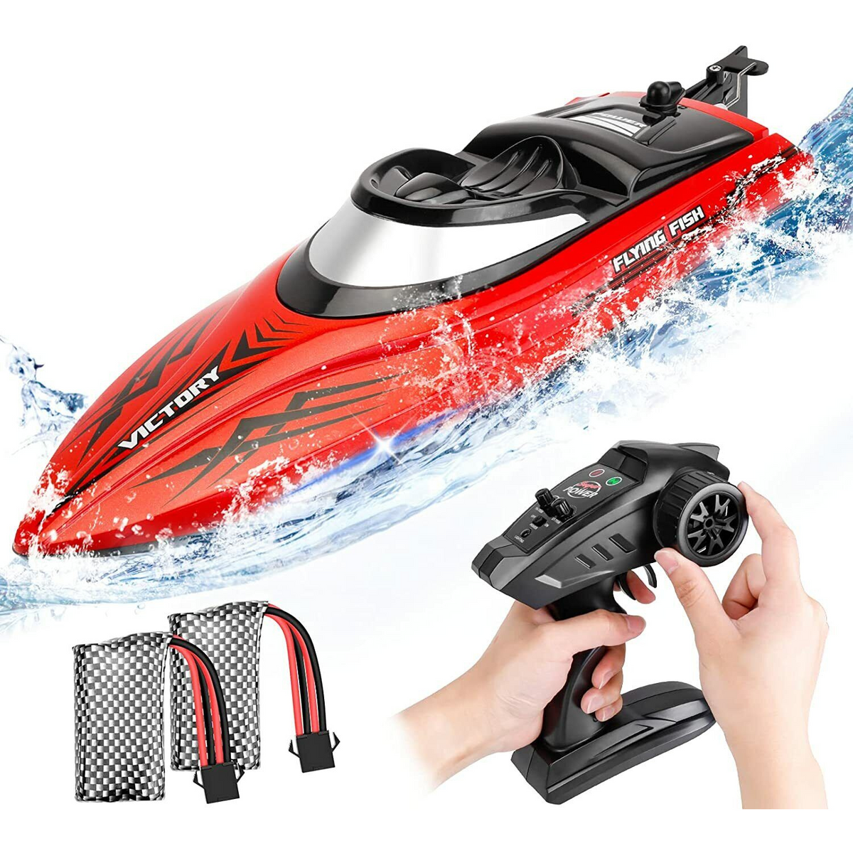 Ultra Fast Brushless Waterproof Remote Control Speed Racing Jet Boat