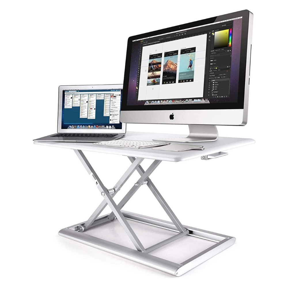 Adjustable Standing Work Desk Converter Computer Monitor Laptop Riser