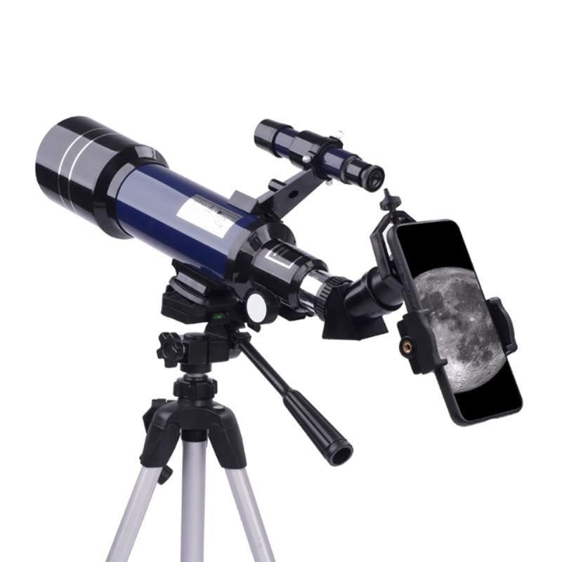 Space Telescope Pro for Beginners Equipped with 150X magnification and 3X Barlow lens Blue