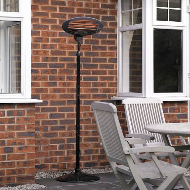 Premium Outdoor Hiland Electric Infrared Patio Heater 1500W