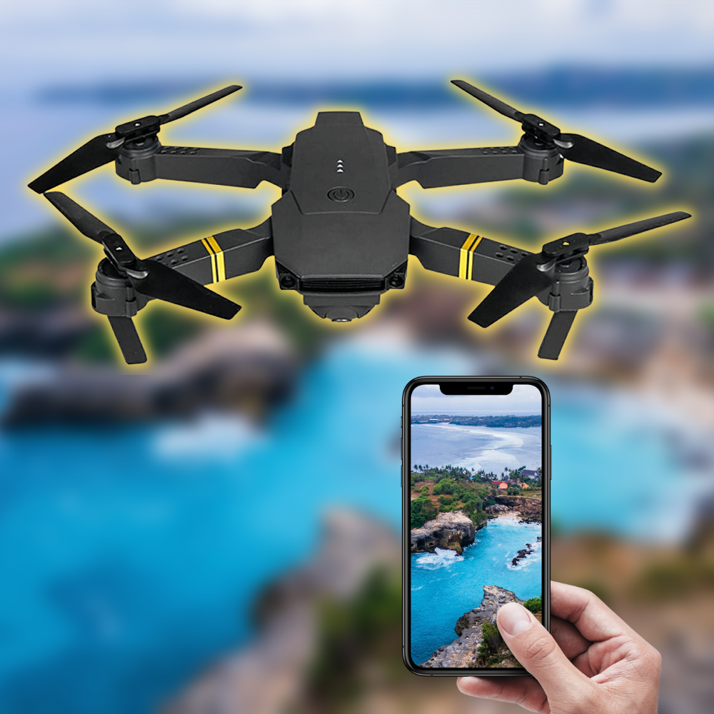 Premium Mini 4K Flying Dual Camera RC Drone Kit