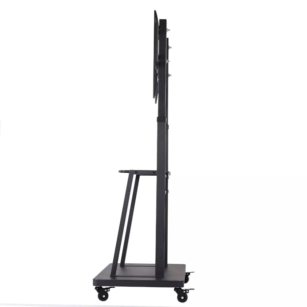 30"-80" Modern TV Stand Portable Rolling Rack with Wheels