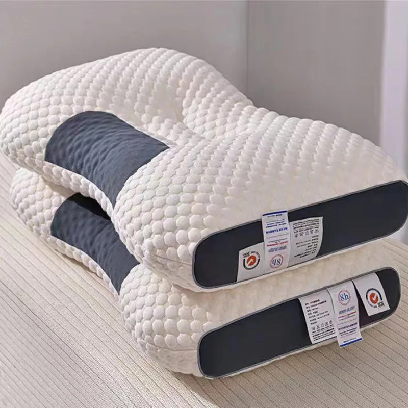 3D Knitted Cotton Massage Pillow – Experience Spa-Like Comfort at Home