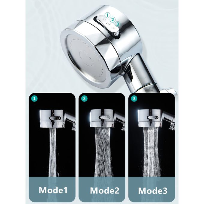 Detachable Water Saving Handheld High-Pressure Removable Shower Head