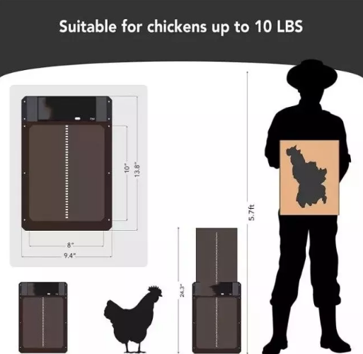 Automatic Chicken Coop Door with Light Sensing