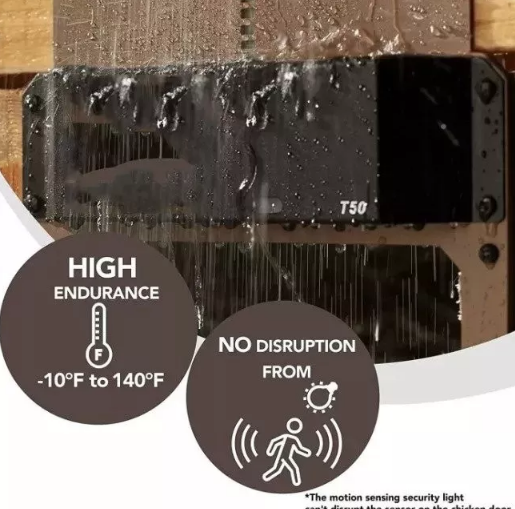 Automatic Chicken Coop Door with Light Sensing