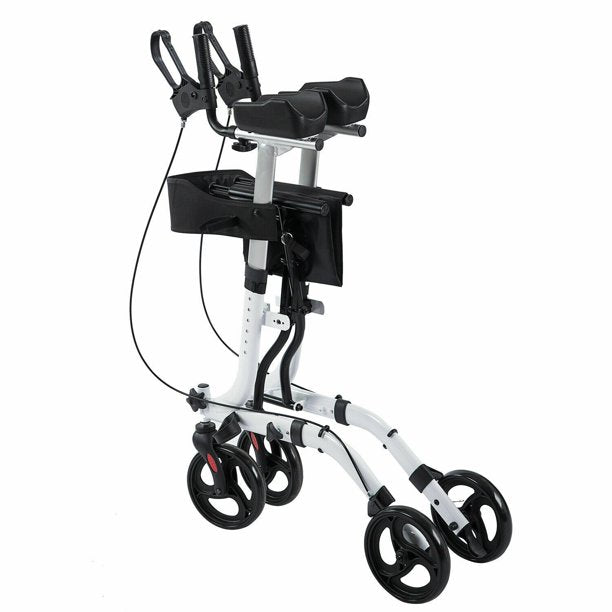 Senior Safety Stand Up Rollator Walker With Armrests