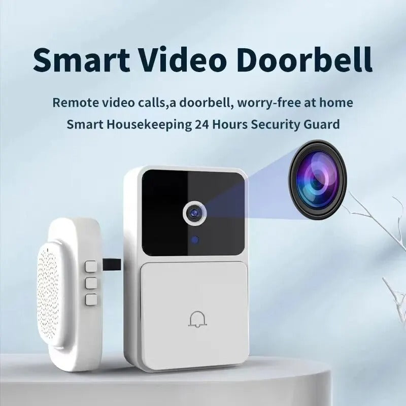 Wireless Video Doorbell With Chime