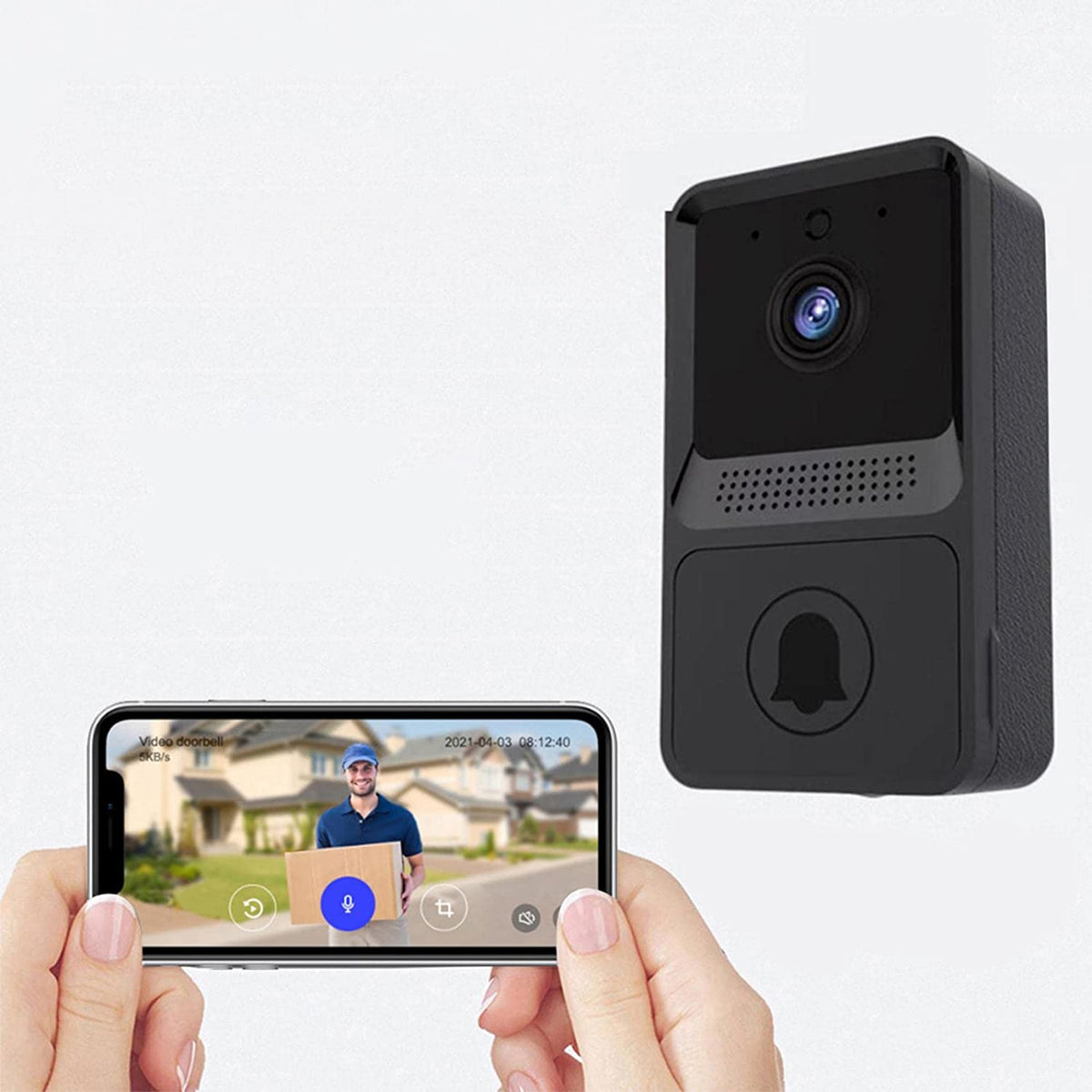 Segasc - The Wireless WIFI Smart Doorbell Intercom Security Video Camera