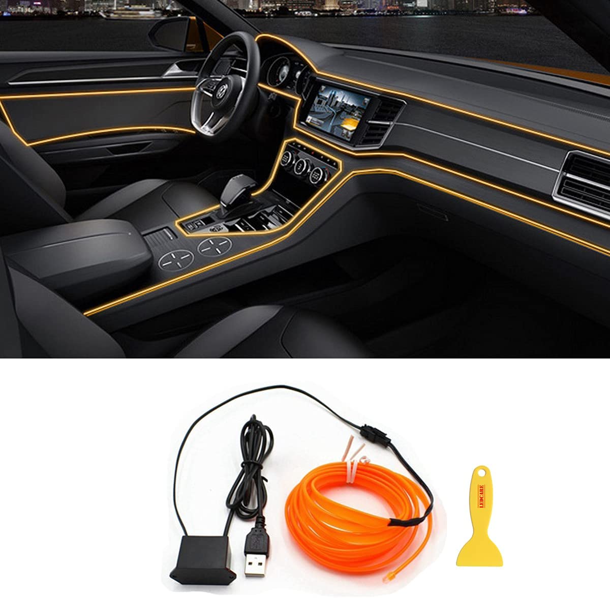 Car Interior Light Strips