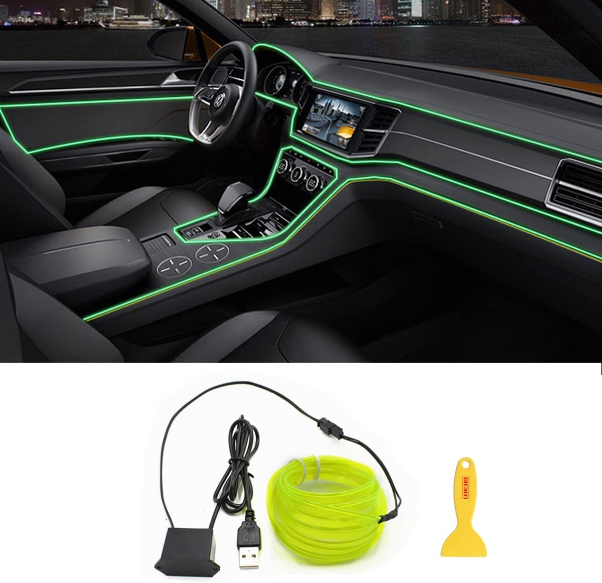 Car Interior Light Strips