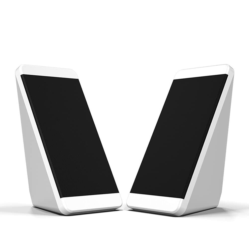 2Pcs Wired Personal Computer PC Desktop Speakers