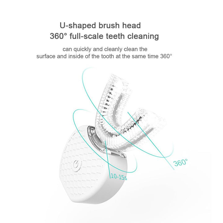 360° Sonic Toothbrush - Teeth Whitener and Gum Massager