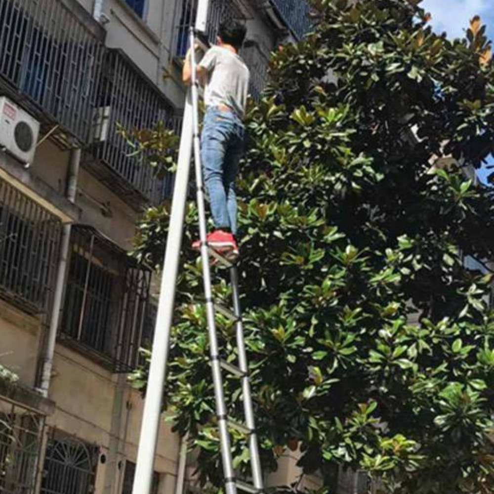 Compact Telescoping Attic Access Folding Ladder Loft Stairs