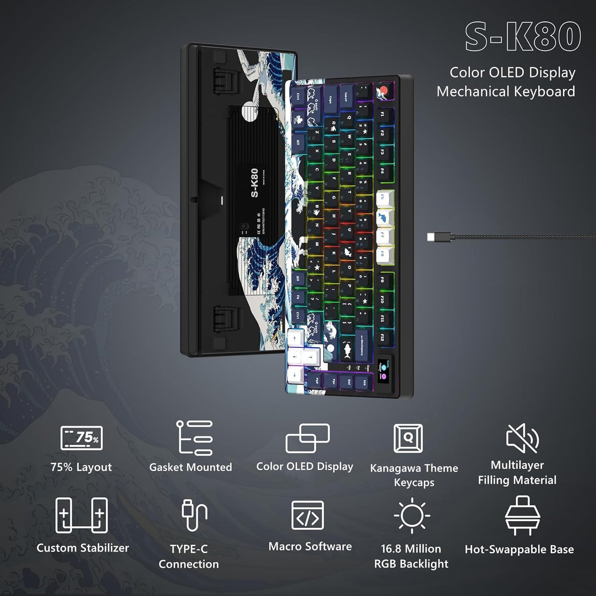 Wired Mechanical Gaming Keyboard