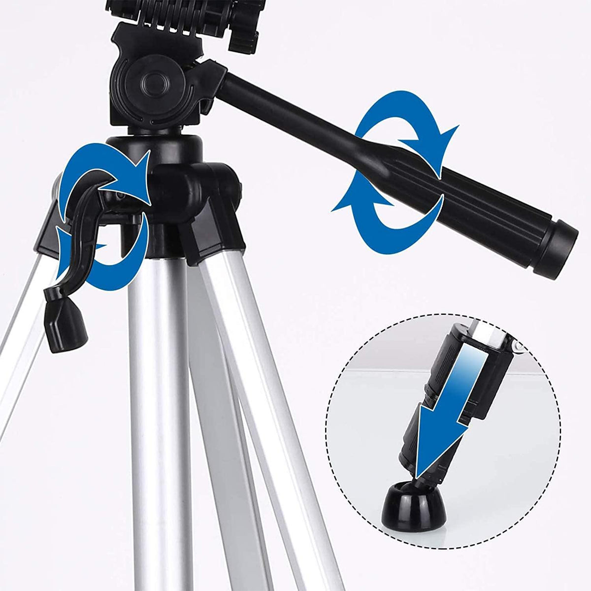 70mm 67x Magnification Telescope With Adjustable Tripod