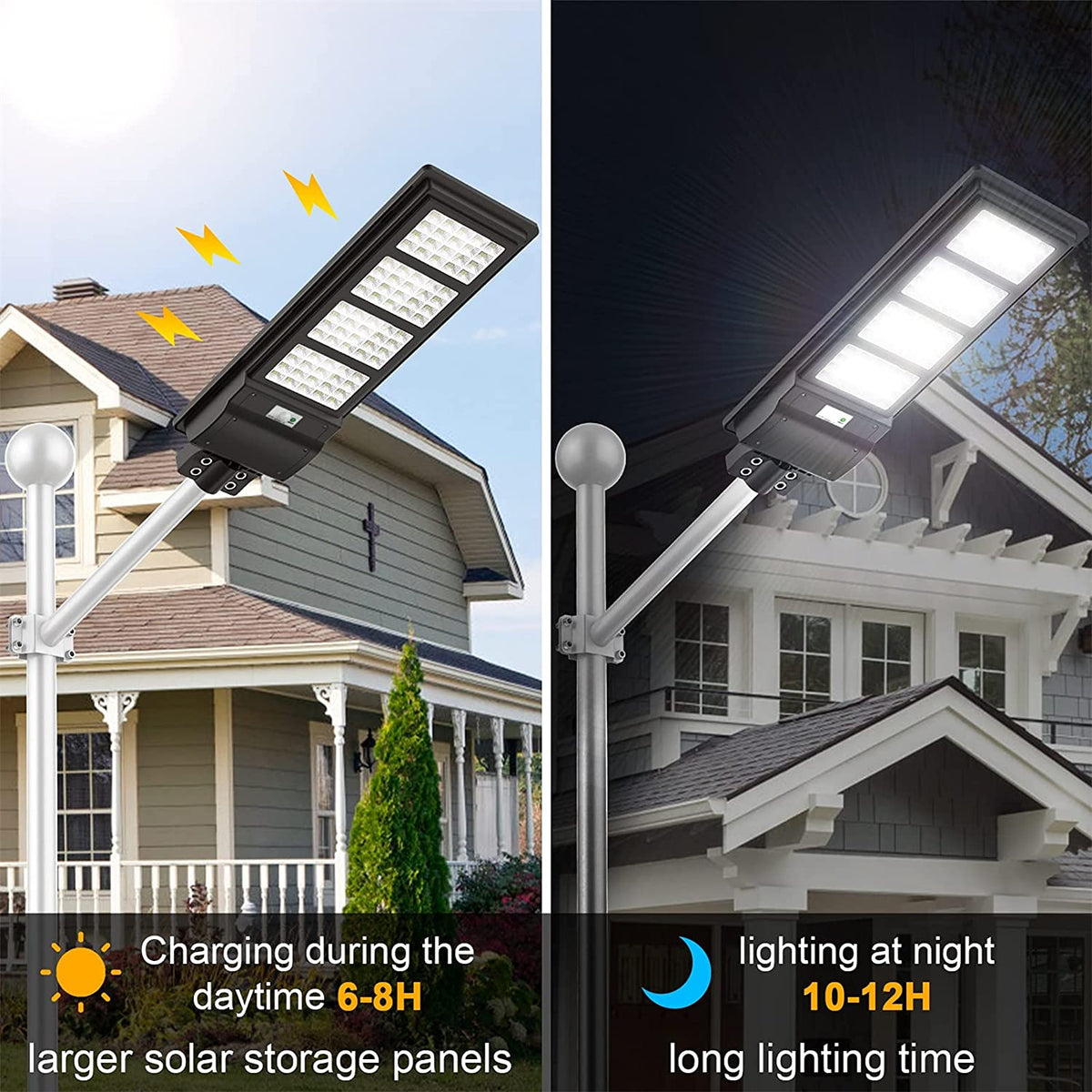 90W Solar Street Light (9000 Lumen)