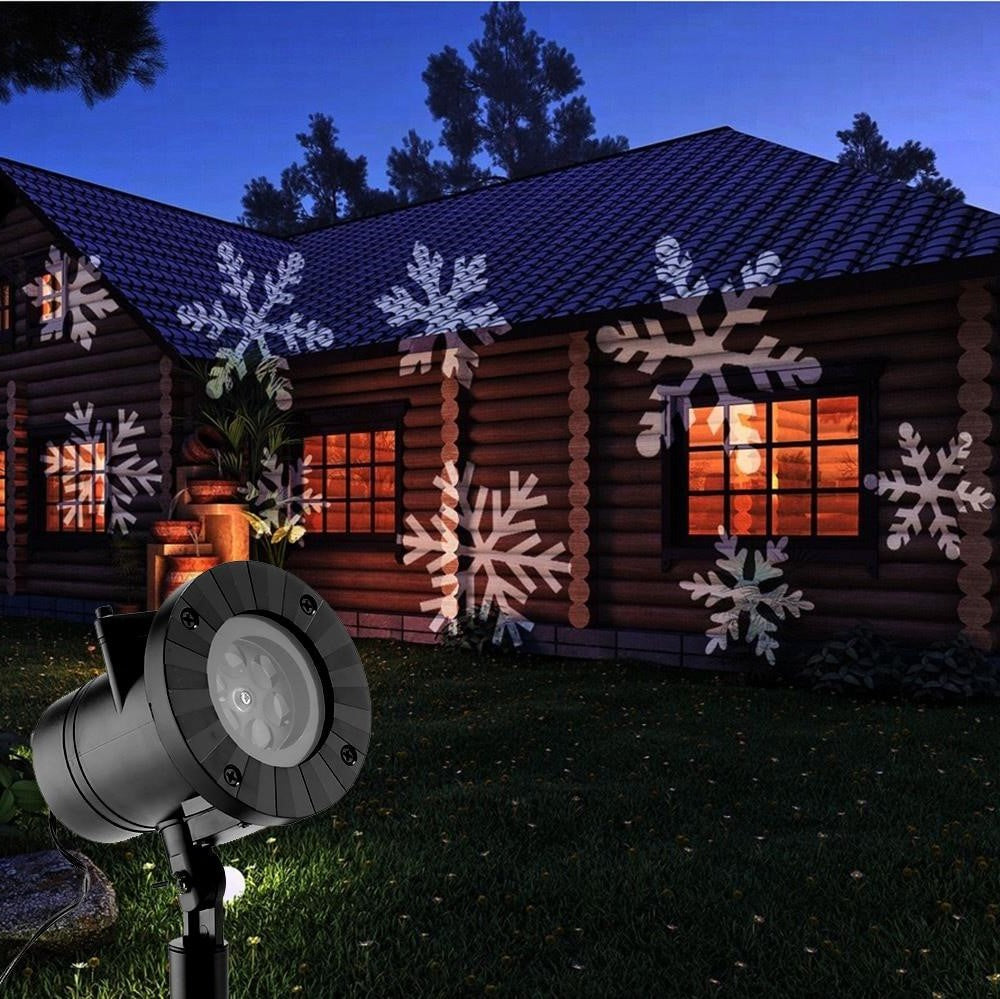 Animated Outdoor Christmas Holiday Laser Light Projector