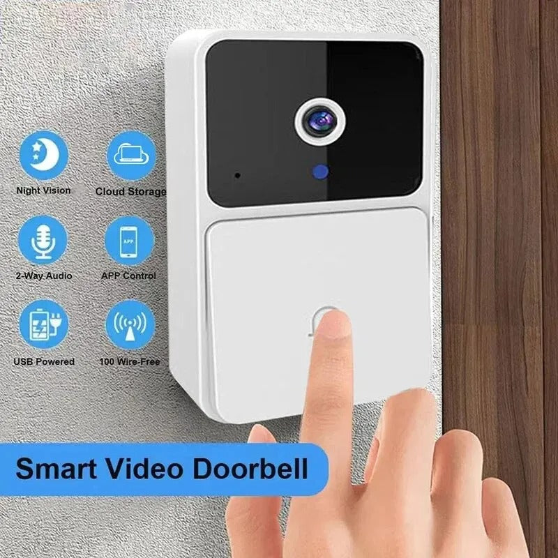 Wireless Video Doorbell With Chime