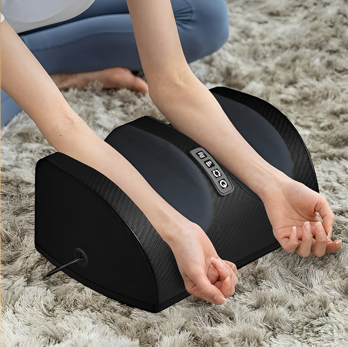 Shiatsu Foot And Calf Massager With Heat