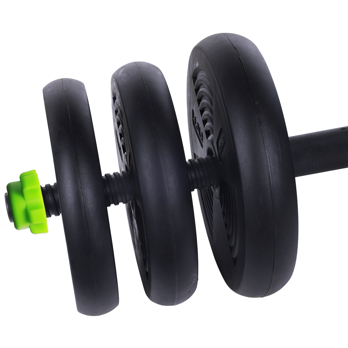 Adjustable Weight Training Barbell Dumbbell Set