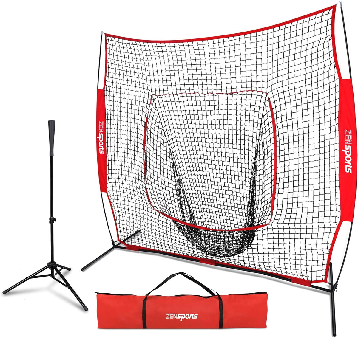 Baseball Softball Practice Net w/Strike Zone