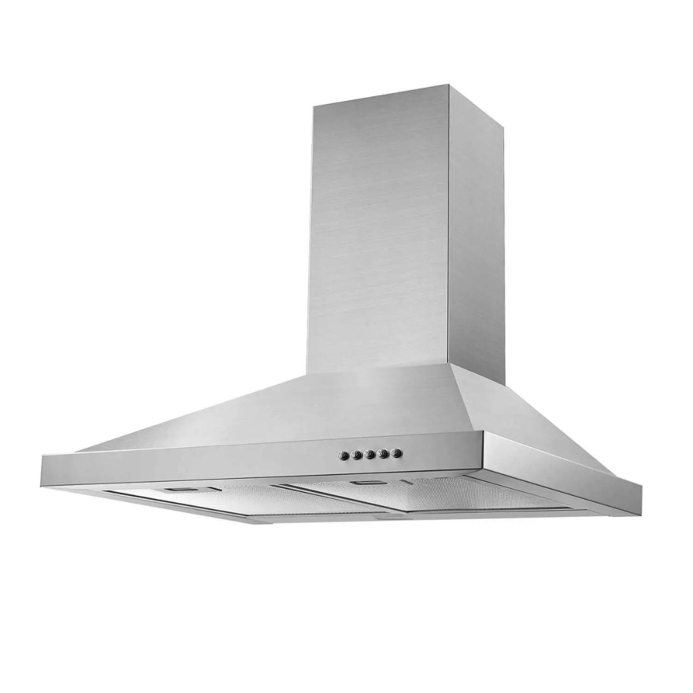 30" Range Hood Wall Mounted Stainless Steel Exhaust Vent