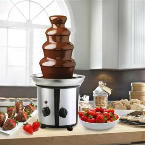 4 Tier Chocolate Fondue Fountain Machine