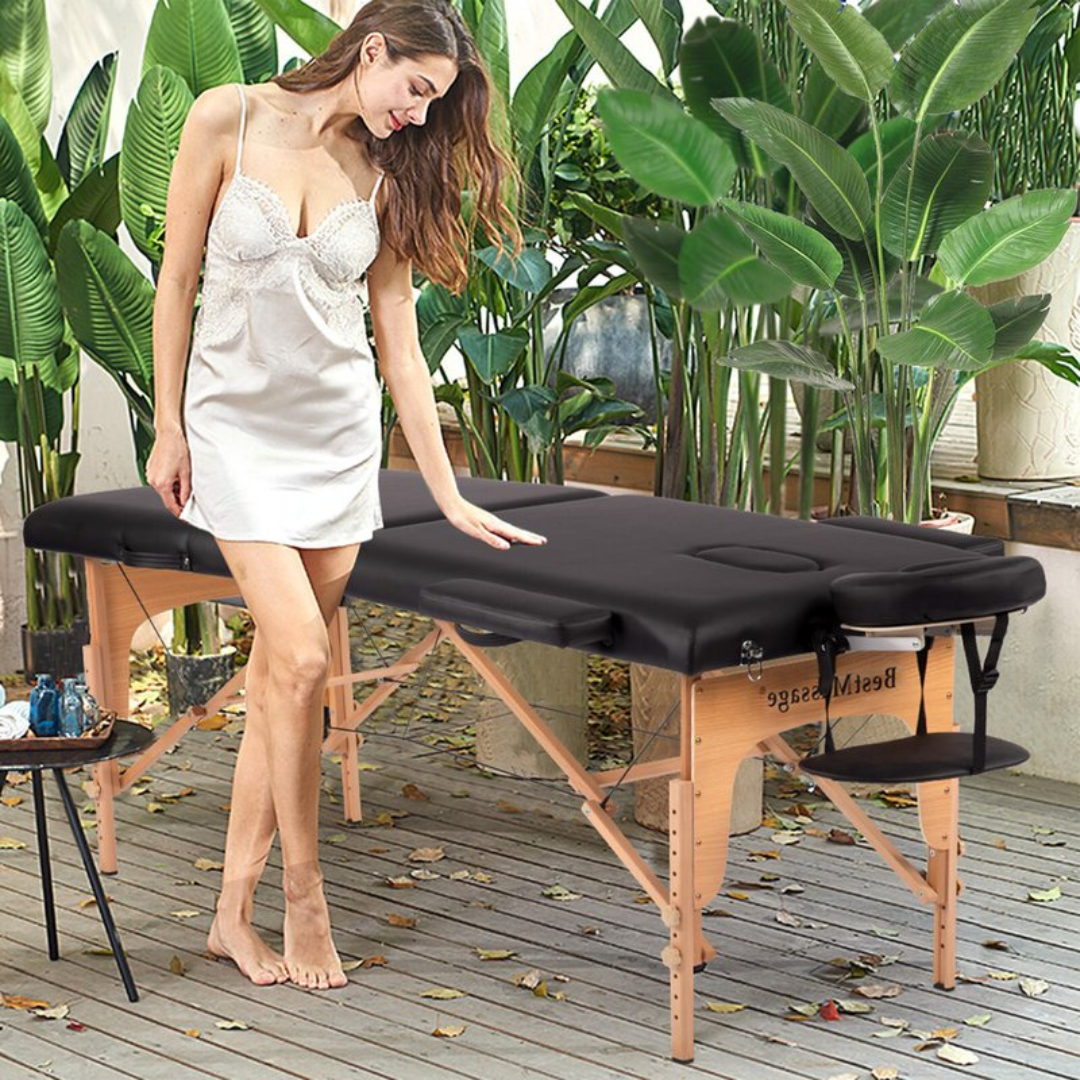 Adjustable Massage Table Bed W/Free Carry Case