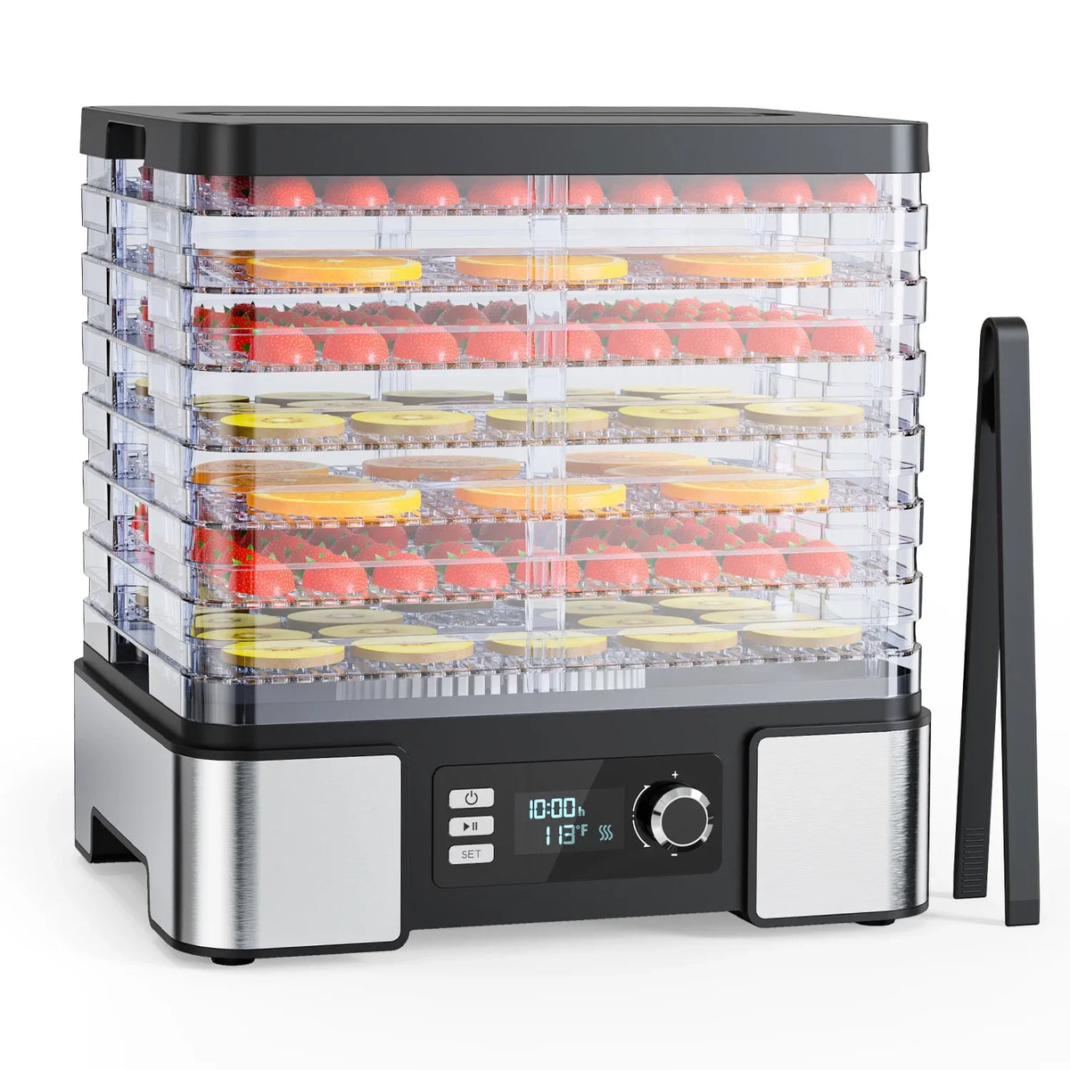 8-Tray Food Dehydrator Machine