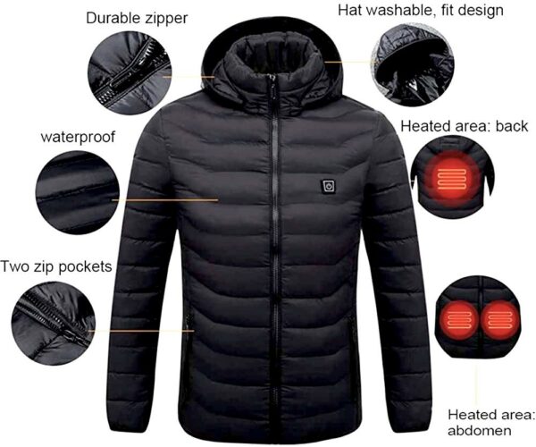 Rechargeable Electric Heated Jacket Vest For Men And Women