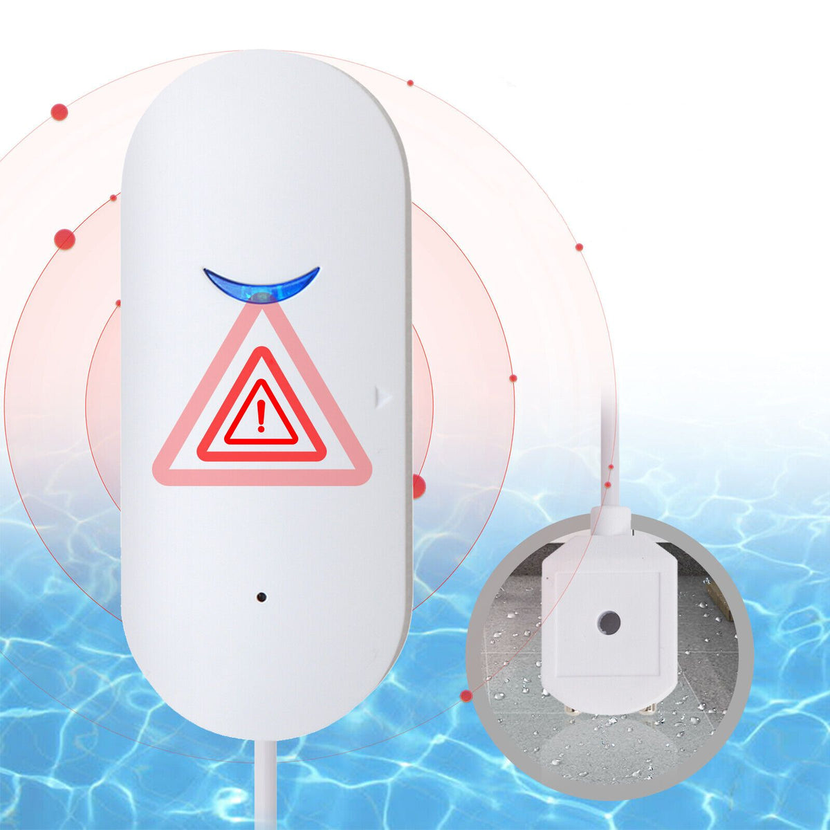 Smart Home Flood Water Leakage Alarm Detector Sensor