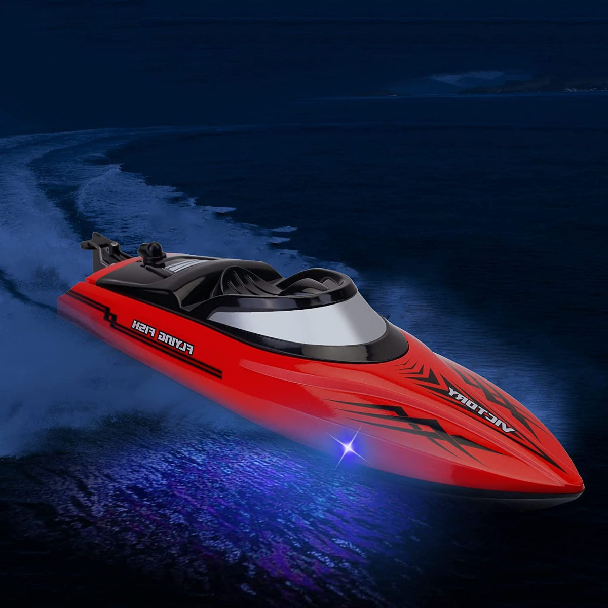 Ultra Fast Brushless Waterproof Remote Control Speed Racing Jet Boat