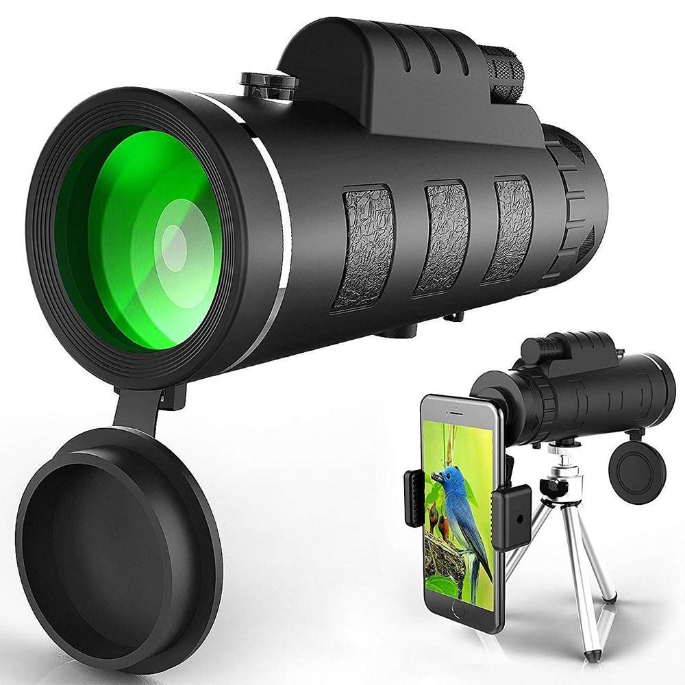 Starscope HD Monocular - High Power Monocular With Smartphone Holder & Tripod – Waterproof Monocular Telescope