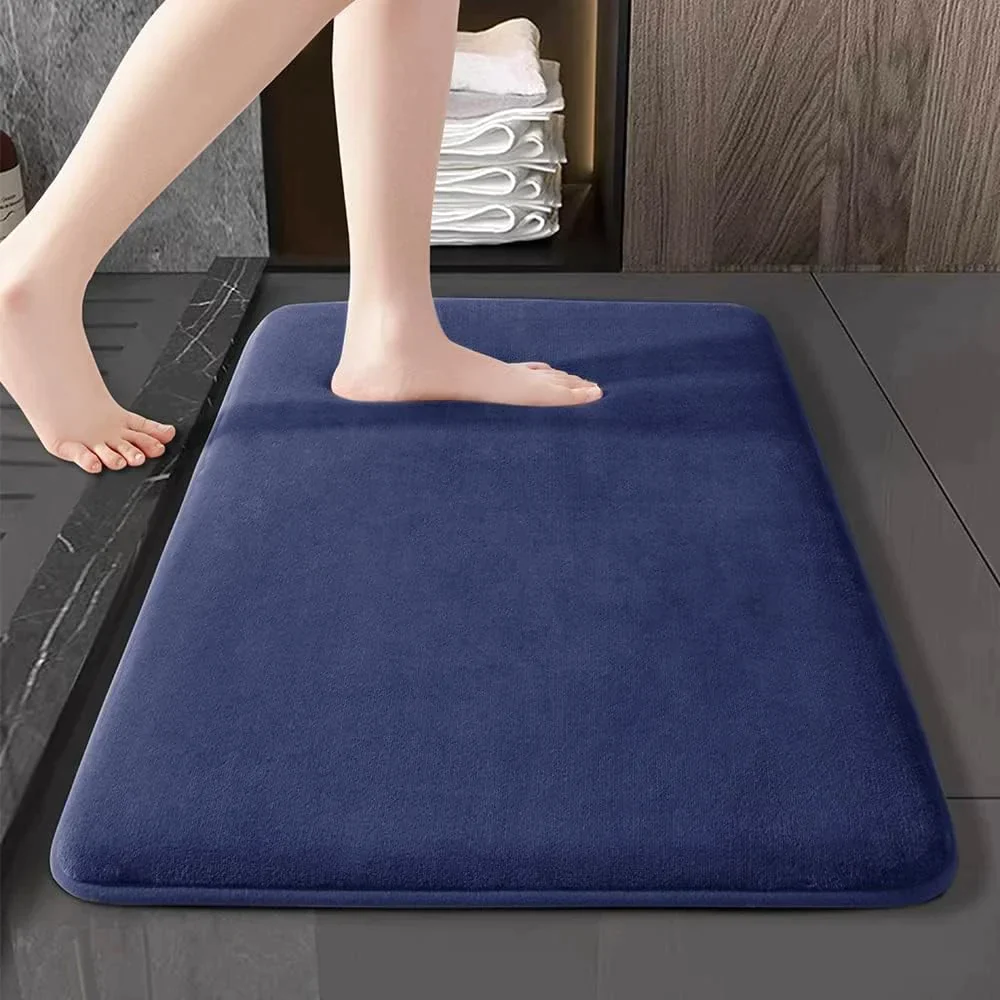 Ultra-Absorbent Memory Foam Bath Mat – Step into Comfort