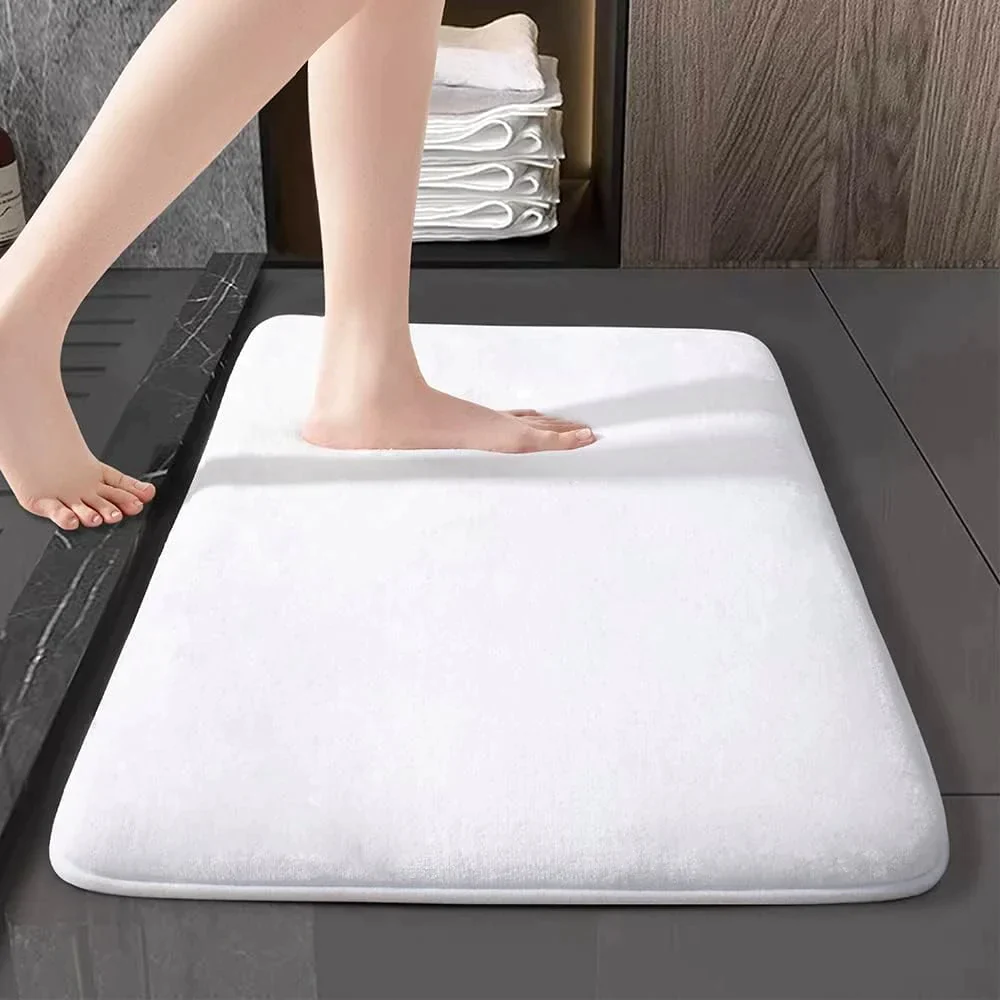 Ultra-Absorbent Memory Foam Bath Mat – Step into Comfort