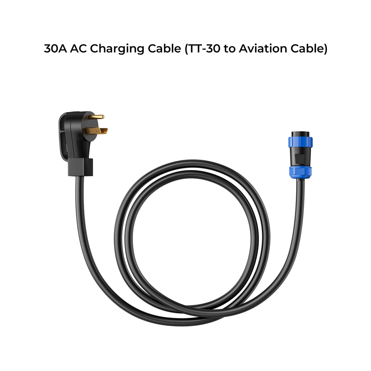 Bluetti 30A AC Charging Cable (TT-30 To Aviation Cable)