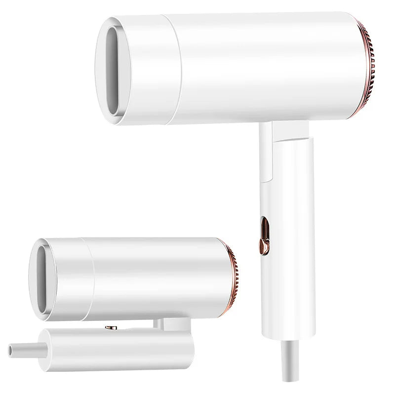 Compact Folding Travel Hair Dryer – Style On-the-Go with Dual Voltage