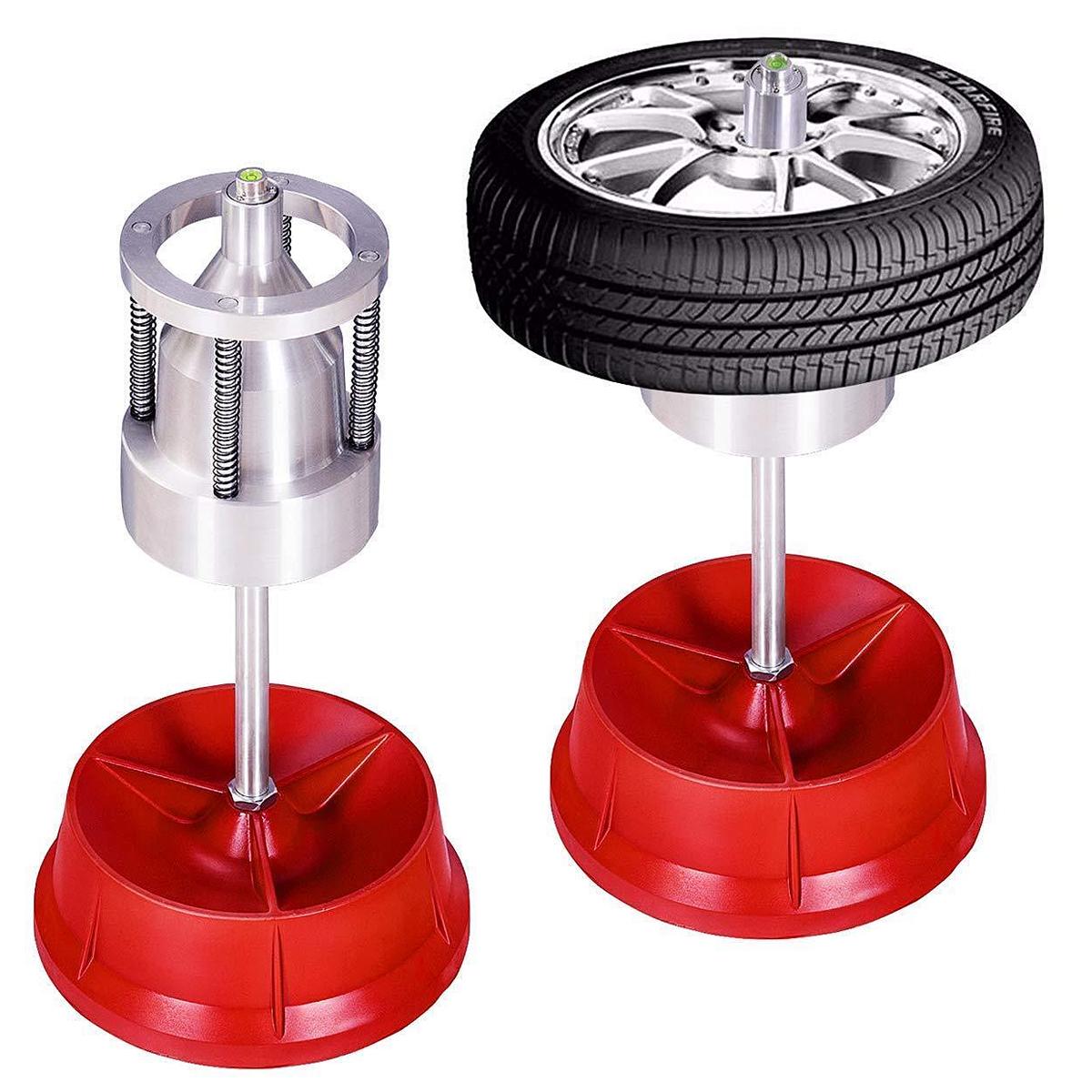 Premium Mini Mobile Manual Wheel Tire Bubble Changer Balancer