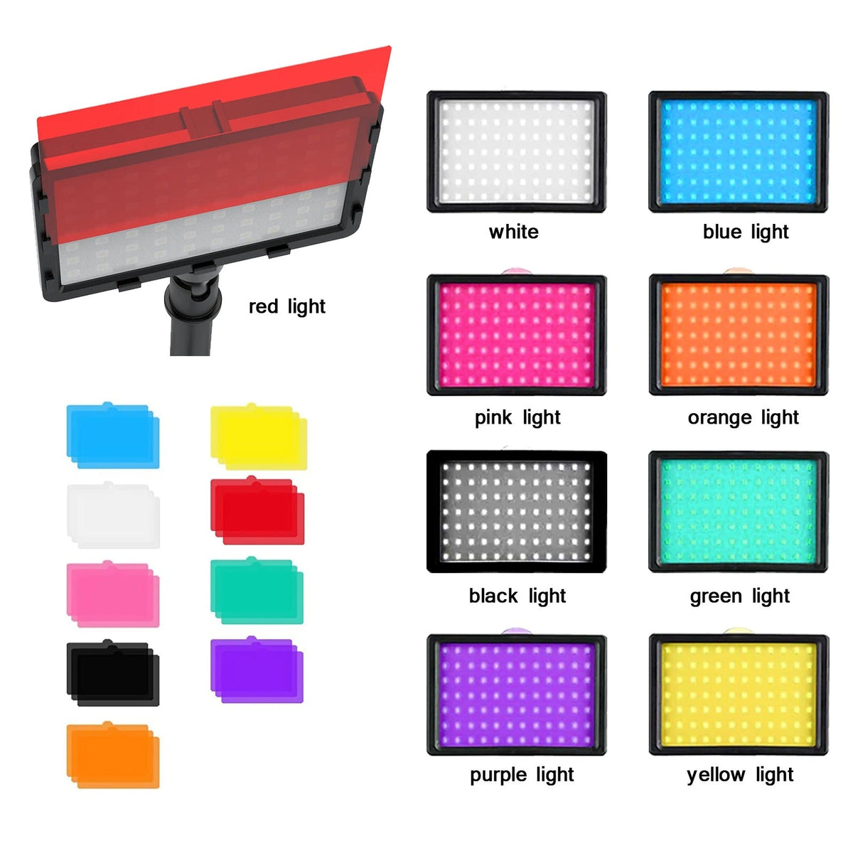 3-Pack Led Video Lights