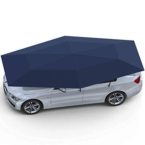 Remote Controlled Portable Car Roof Sunshade Umbrella Canopy