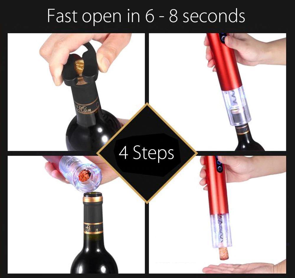 Wine Bottle Opener | Open Wine In 6 Seconds Every time