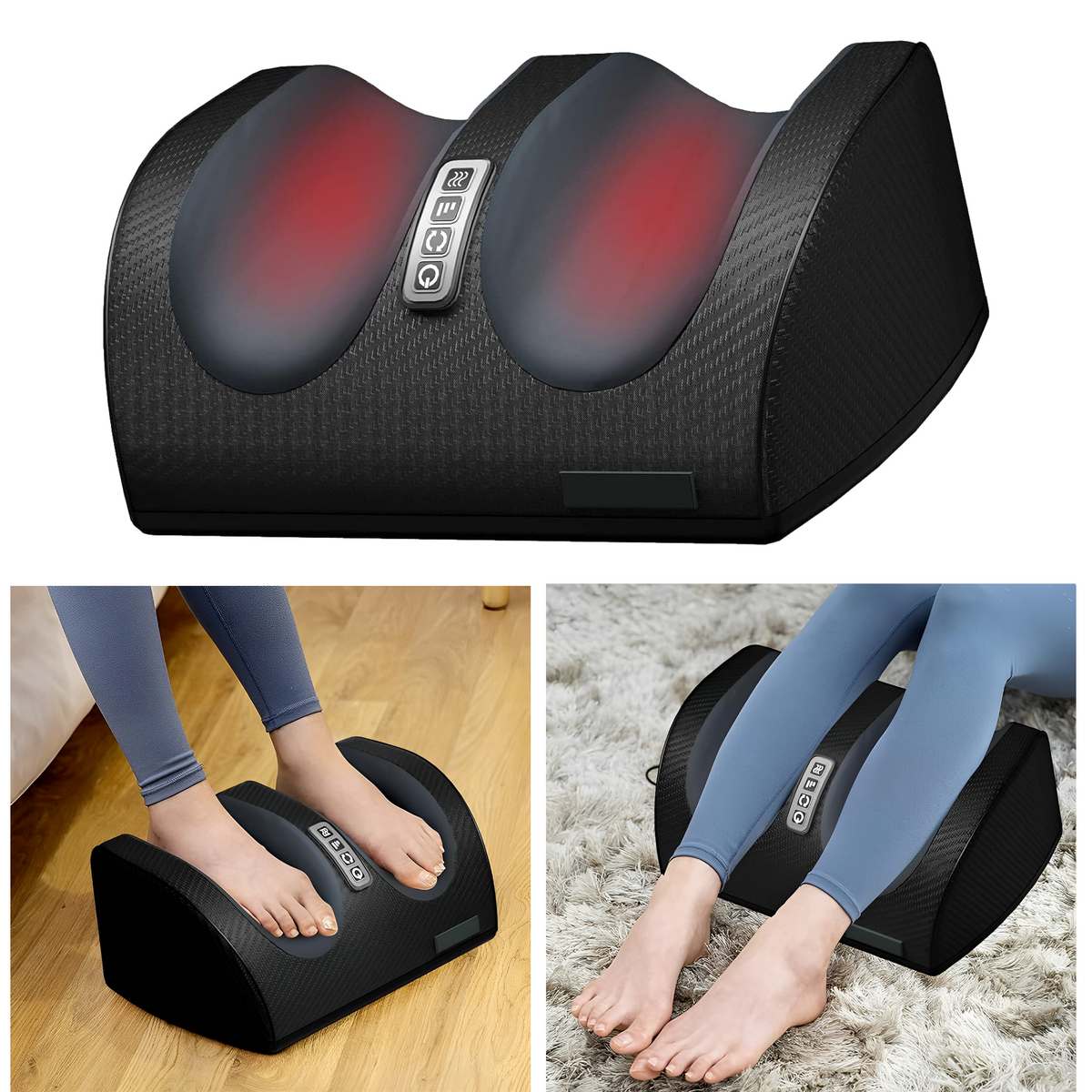 Shiatsu Foot And Calf Massager With Heat