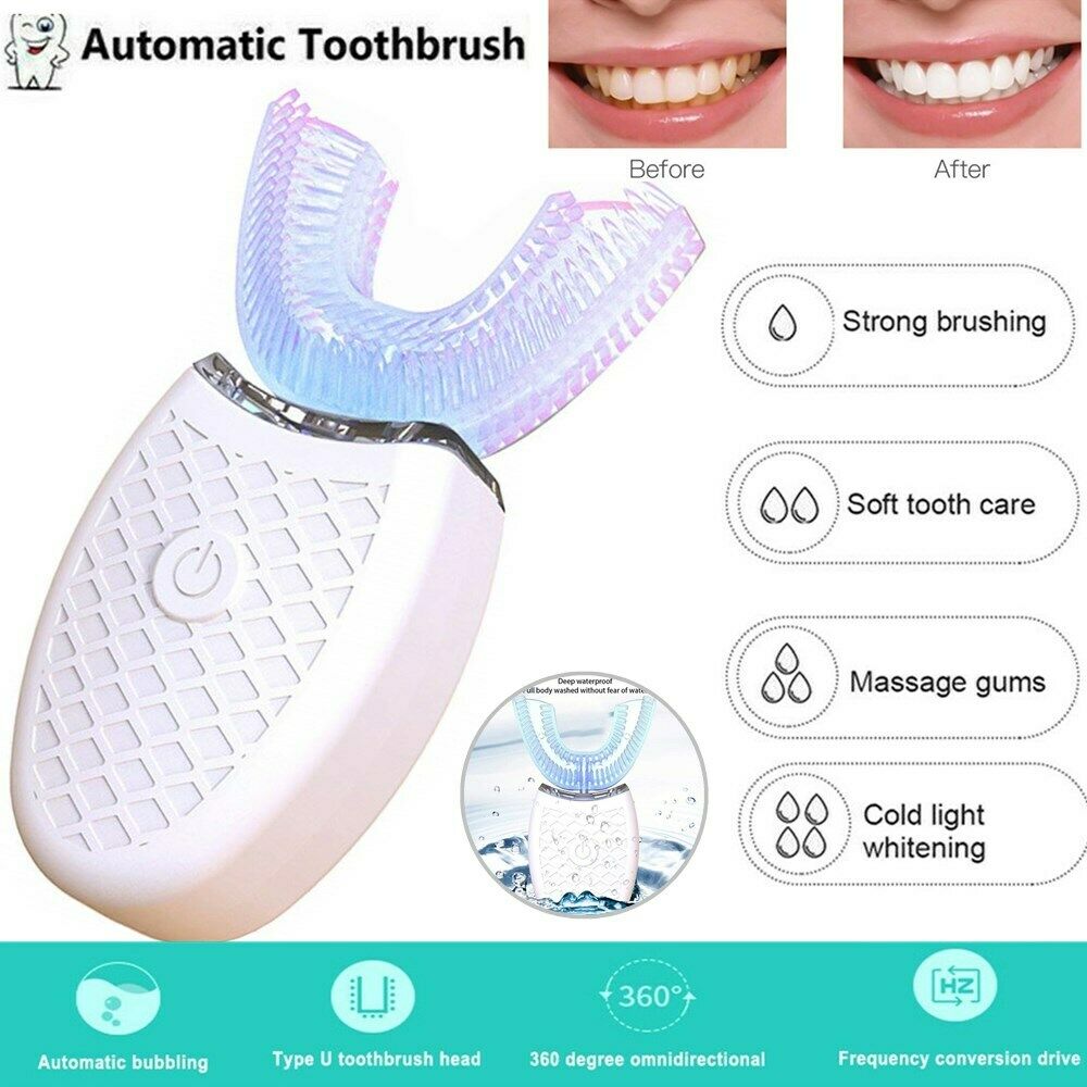 Teeth Whitening Nano Light Sonic Toothbrush