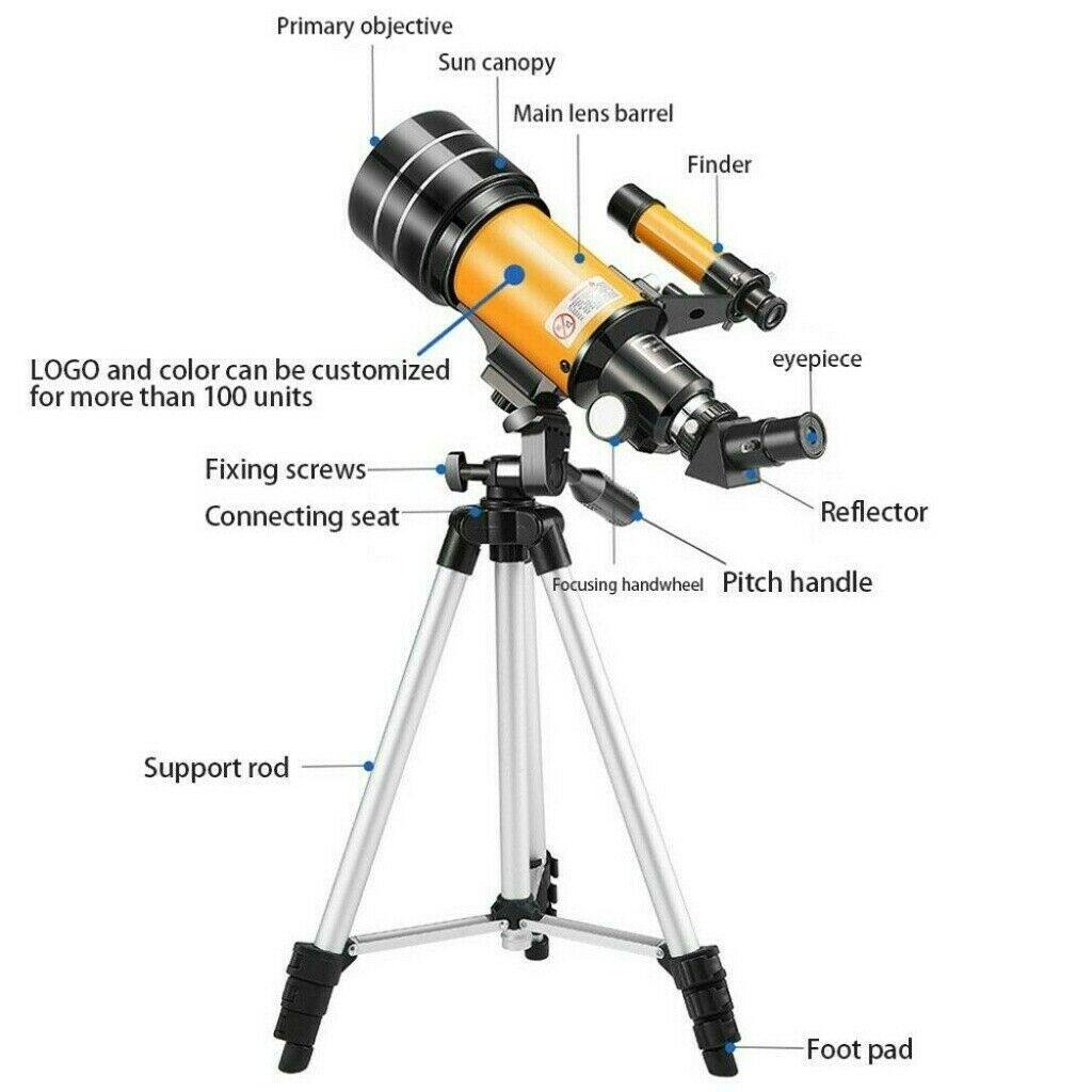 Best Kids Telescope 70mm Refractor With Tripod