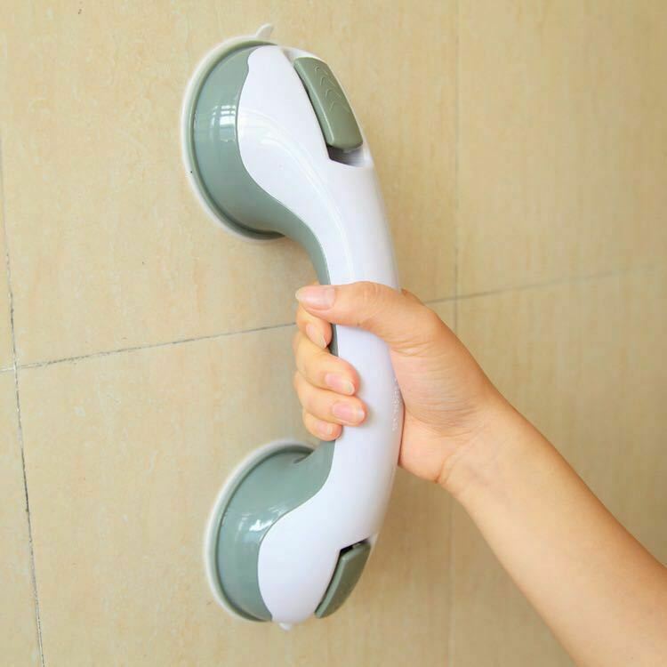 Sturdy Bathroom Shower Suction Cup Grab Bar Handle